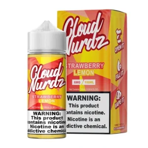 Cloud Nurdz E-liquid Strawberry Lemon 100mL