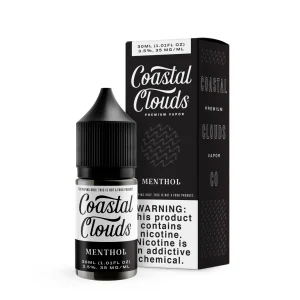 Coastal Clouds Menthol 30ml Nic Salt Vape Juice - 50MG