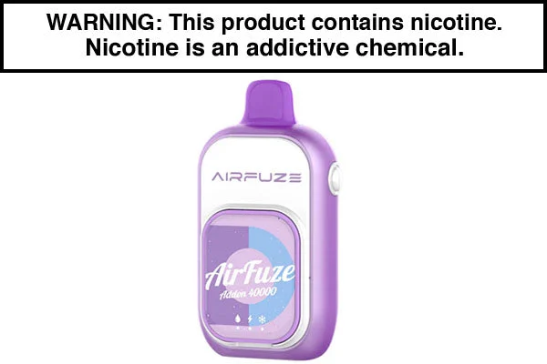 AIRFUZE ADDON 40K DISPOSABLE VAPE – 40,000 PUFFS