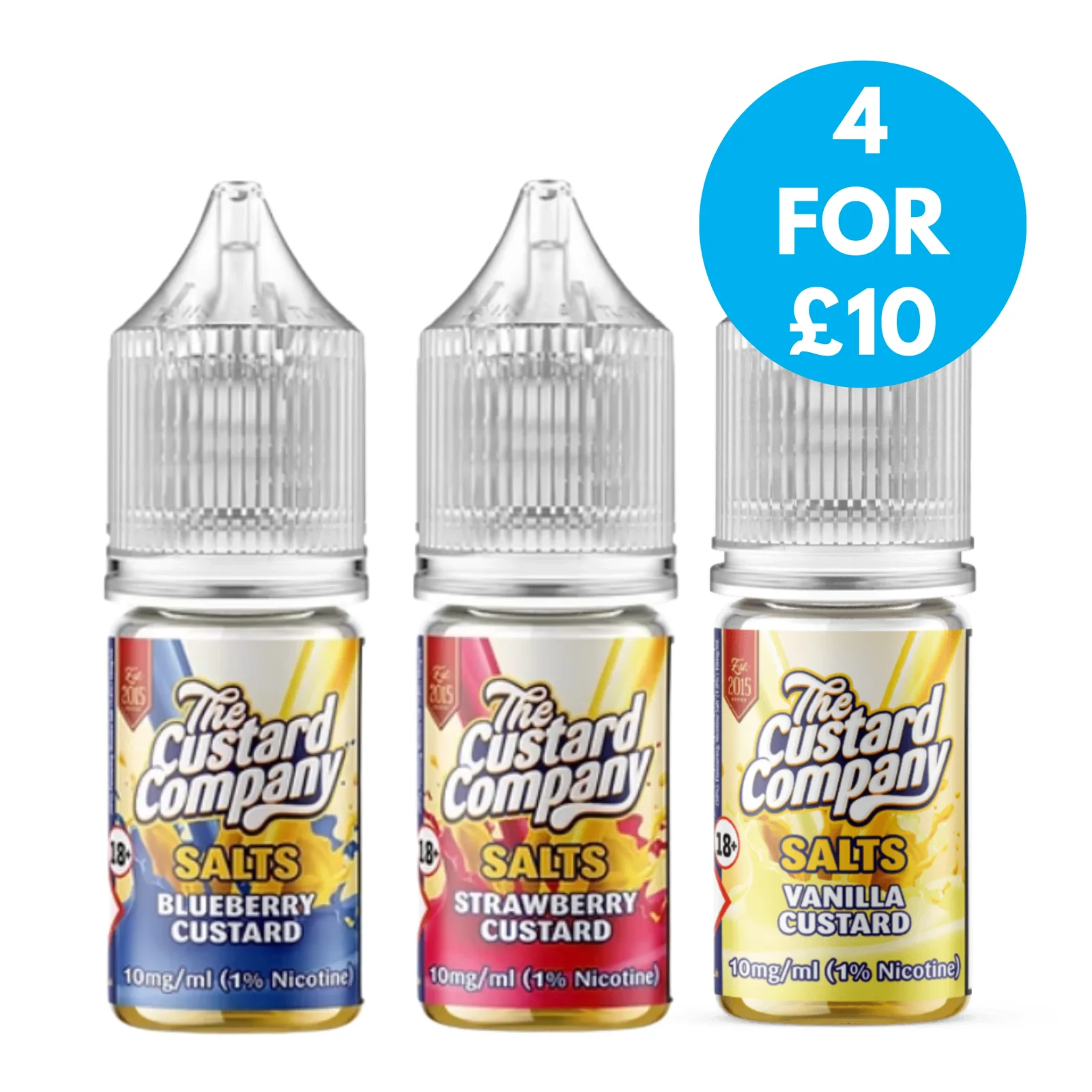 The Custard Company 10mg Nic Salt