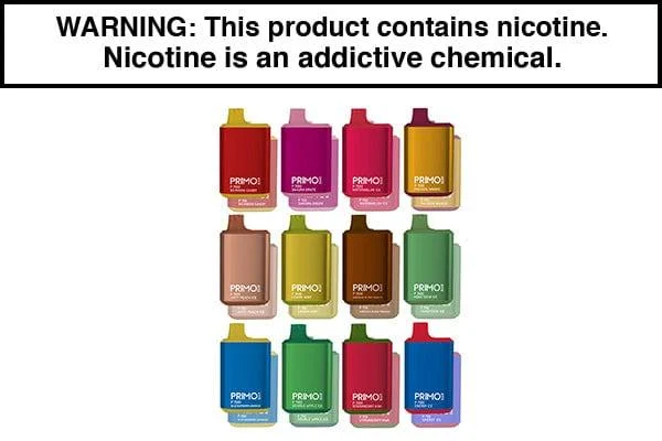 PRIMO BAR P7000 DISPOSABLE VAPE 7000 PUFFS + MYSTERY 700 PUFF DISPOSABLE