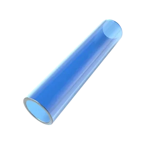 Stündenglass Blue Glass Hose Tip