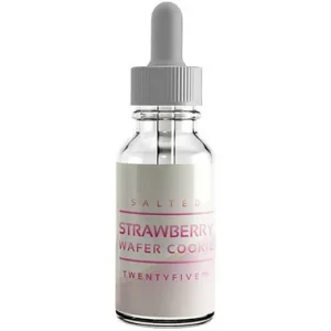 Salted Strawberry Wafer Cookie eJuice by Salt Drops E-Liquid