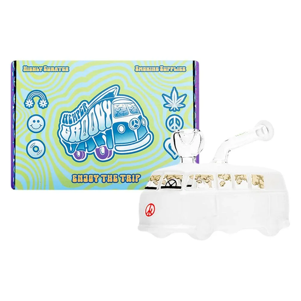 Hemper Groovy Van Glass Water Pipe | 14mm F - Image 2