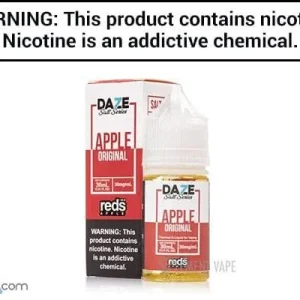REDS APPLE BY 7 DAZE SYNTHETIC SALT 30ML