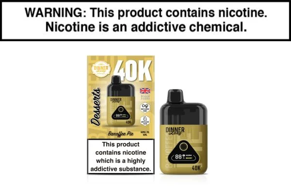 Dinner Lady Desserts 40K Disposable Vape 40,000 Puffs