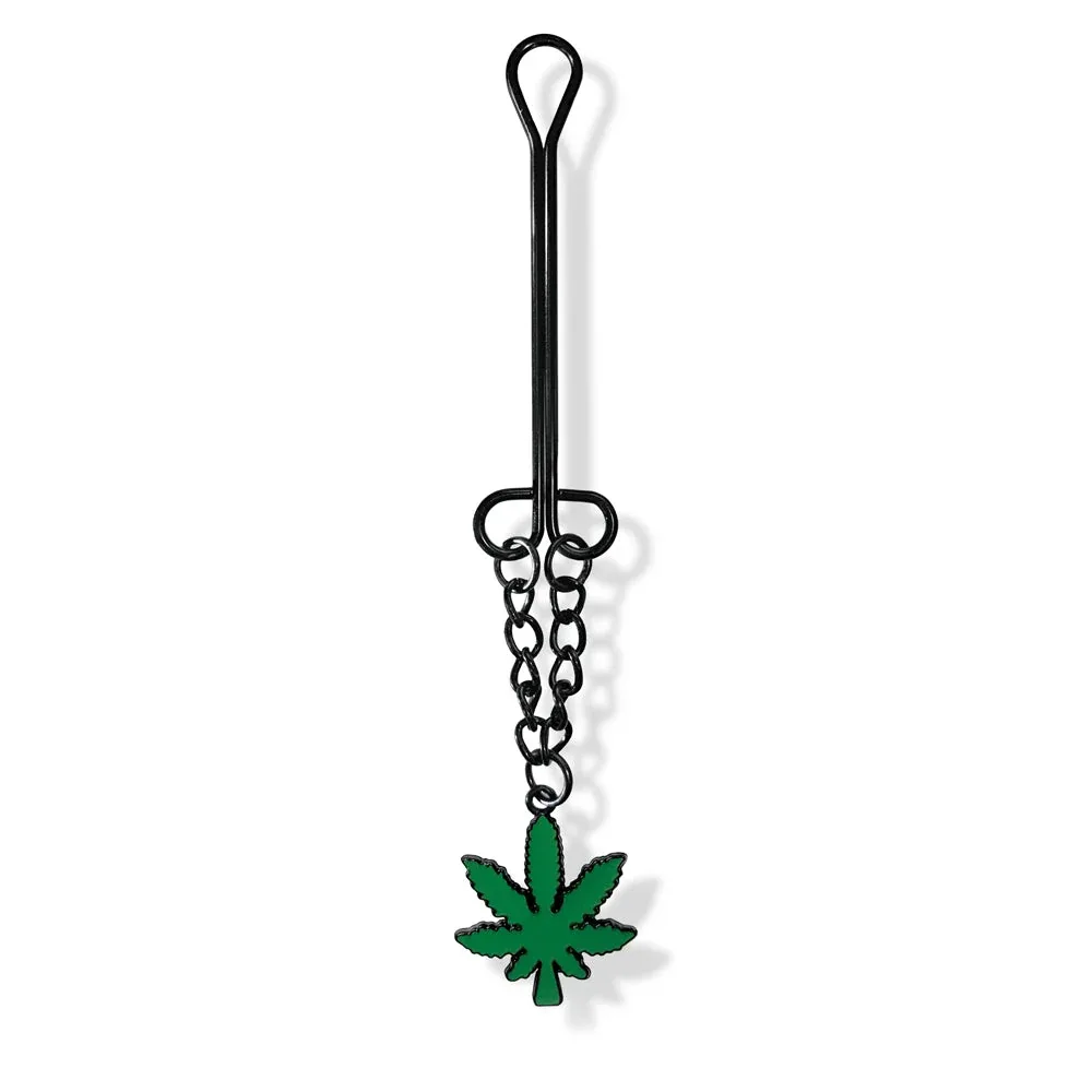Stoner Vibes Chronic Collection Clitoral Clamp with Chain - Image 2