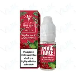 Pixie Juice Vol II Redcurrant and Gooseberry Nic Salt