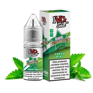 Fresh Mint Vape Juice – Nic Salt 10ml | IVG Bar Favourites