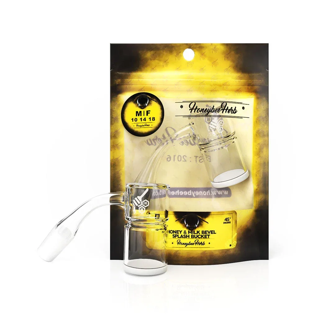 Honey & Milk Bevel Splash Bucket - 45° Degree | YL - Image 2