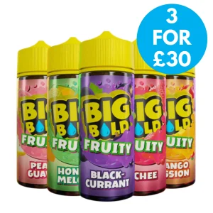 0mg Big Bold Fruity 100ml Shortfill (70VG/30PG)