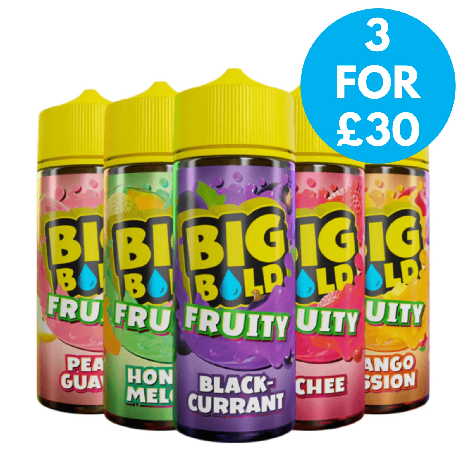 0mg Big Bold Fruity 100ml Shortfill (70VG/30PG)