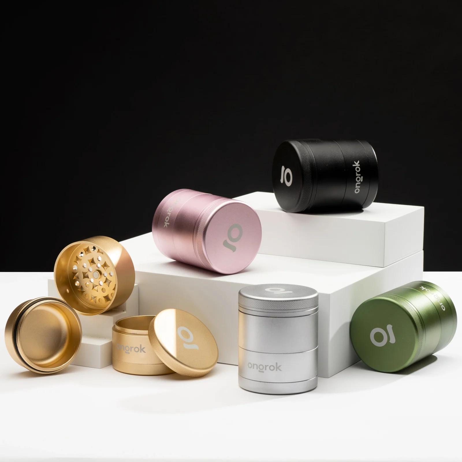 Ongrok 5 Piece Storage Grinder - Image 2