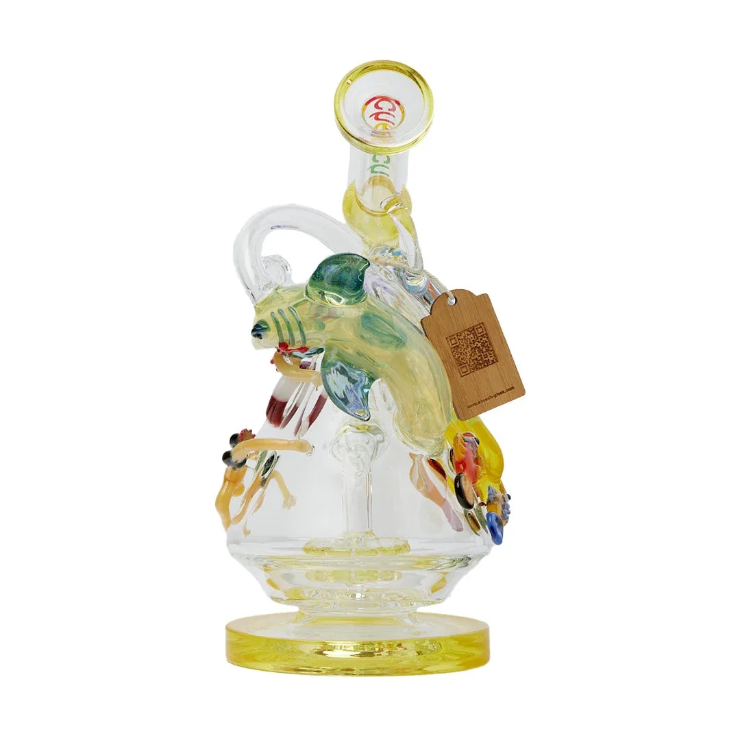 Cheech Glass 10.5" Shark Attack Rig - Image 2