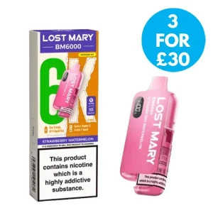 20mg (2%) Lost Mary BM6000 (6K Puffs) Pod Vape