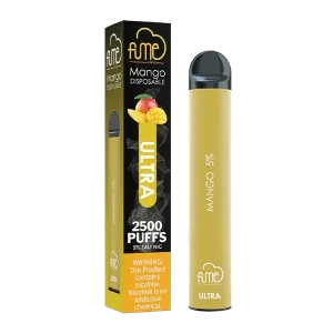 Fume Ultra Disposable 2500 Puffs - Mango