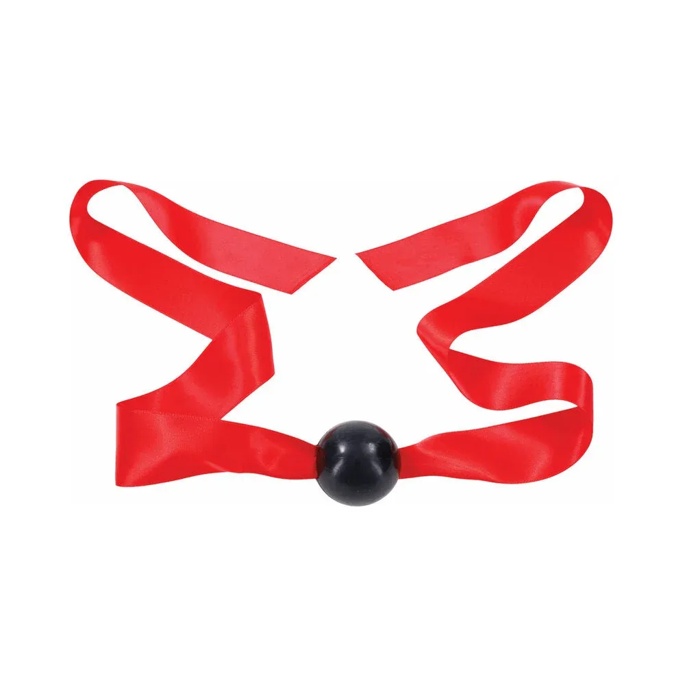 Sportsheets Sex & Mischief Amor Satin Ball Gag - Image 2