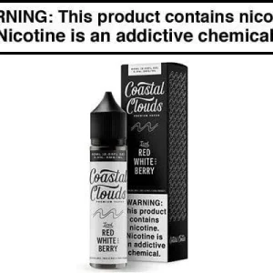 RED WHITE AND BERRY ICED BY COASTAL CLOUDS 60ML