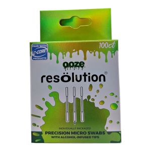 Ooze Resolution Micro Swabs with Alcohol Infused Tips