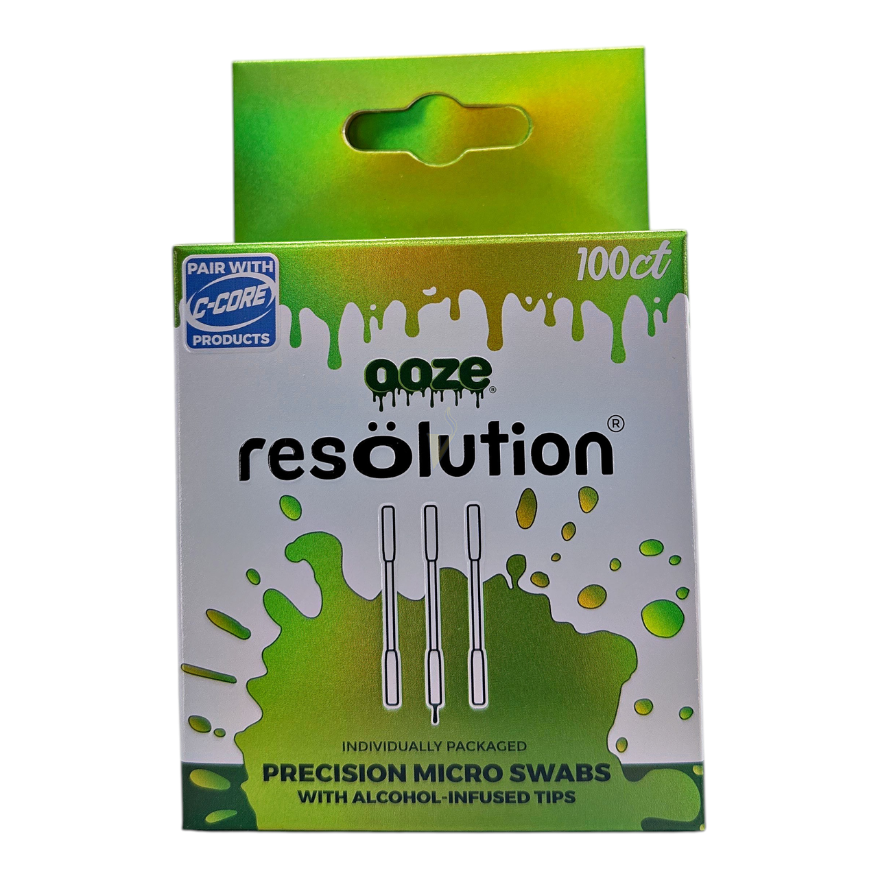 Ooze Resolution Micro Swabs with Alcohol Infused Tips