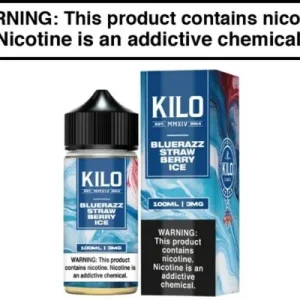 Blue Razz Strawberry Ice by KILO E Liquid 100ML