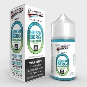 Innevape Heisenberg Sour Apple Menthol Nic Salt Vape Juice 30ml - 35MG