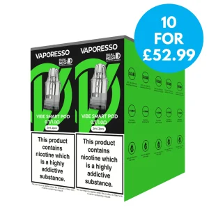 Box of 10 – Vaporesso Vibe Replacement Pods 2ml