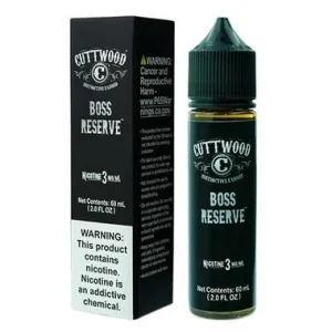 Boss Reserve E-Liquid by Cuttwood