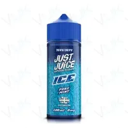 Just Juice ICE Pure Mint 100ml Shortfill ELiquid
