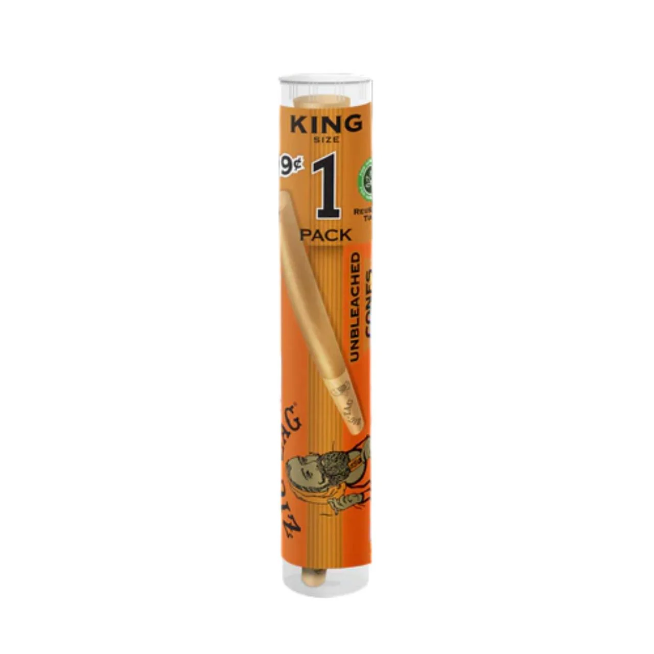 Zig Zag Tubes Cones King Size Pack of 1 | 1 COUNT