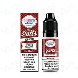 Dinner Lady Smooth Tobacco Nic Salt E