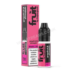 Grapefruit & Pineapple Nic Salt E-Liquid by Supergood Fruit