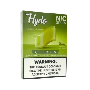 Hyde Nic Strips 2mg - Citrus
