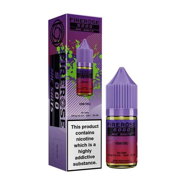 20mg Elux Firerose 5000 Nic salts 10ml (50VG/50PG) - Image 2