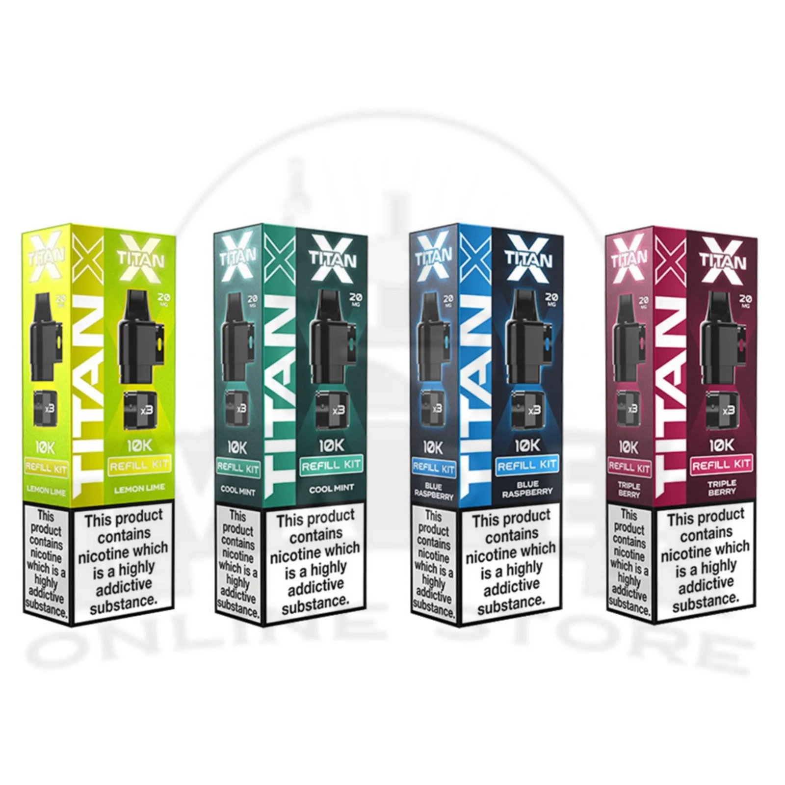 Titan X Prefilled Replacement Pods - Image 2