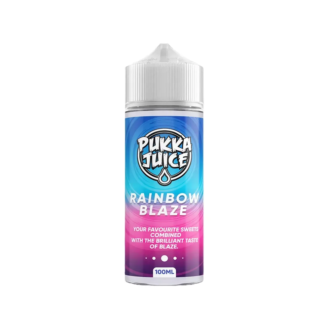 Rainbow Blaze 100ml E-Liquid by Pukka Juice