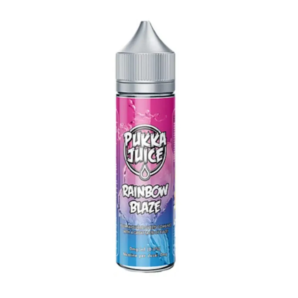 RAINBOW BLAZE E-LIQUID BY PUKKA