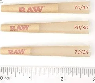 RAW- 20PK 70/24 CLASSIC CONES - Image 2