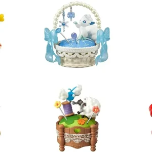 Re-Ment Pokemon Sweet Craft Collection Figure 6 Types 4.5x2.8x2.8in