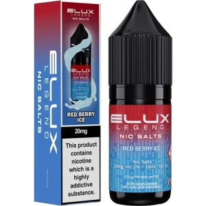 Red berry ice ELUX Legend nic salts e-liquid 10ml