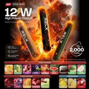 RELX STICK FA2000 2000PUFFS DISPOSABLE POD