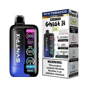 RY4 Tobacco - Syntrix Ghost It 40k Disposable Vape