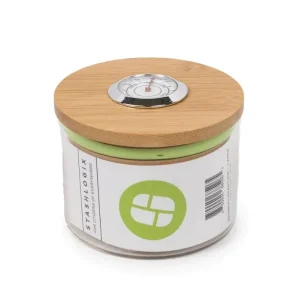 StashLogix Bamboo SmartJar
