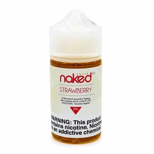 Strawberry Cream - 3mg - Naked 100 - 60mL
