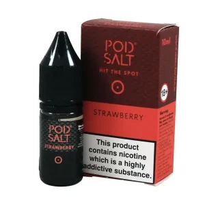 STRAWBERRY NIC SALT E-LIQUID BY POD SALT