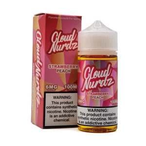Strawberry Peach - 6mg - Cloud Nurdz - 100mL