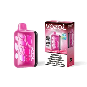 Strawberry Soft Pop - Vozol Rave 50000 Disposable