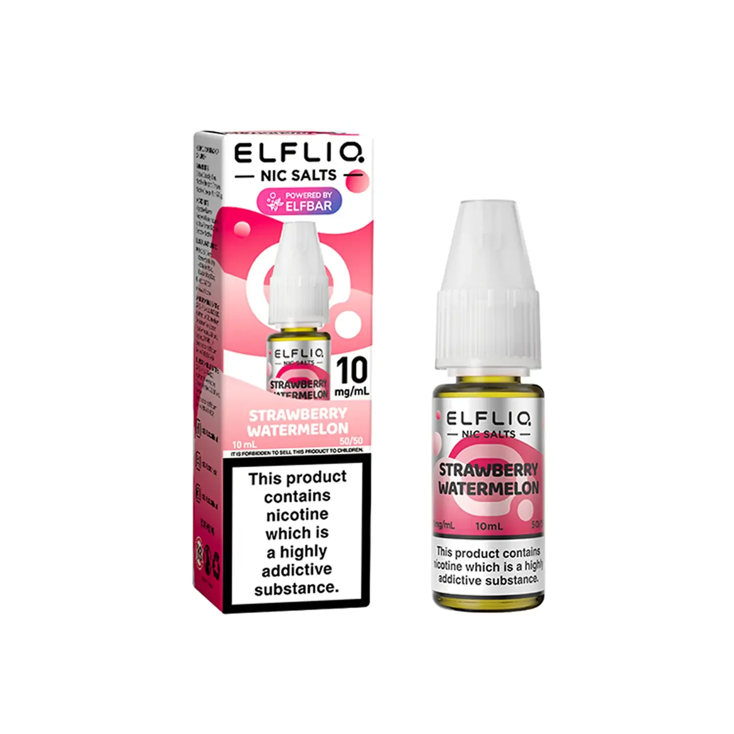 Strawberry Watermelon Nic Salt E-Liquid by Elf Bar Elfliq
