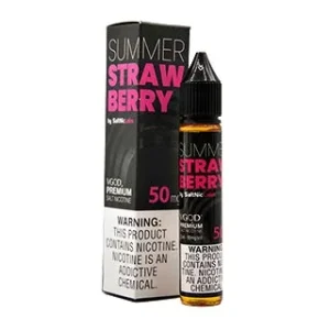 Summer Strawberry - 50mg - VGOD Salt Nic - 30mL