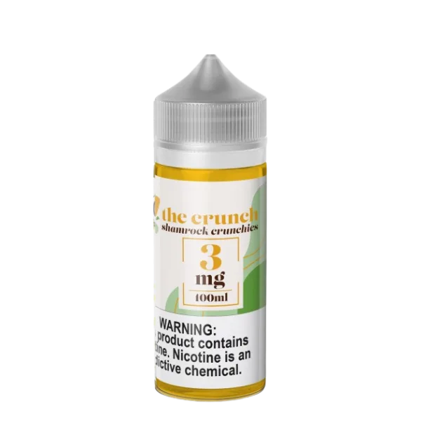 The Cloud Chemist Eliquid 100mL – The Crunch (Shamrock Crunchies) –